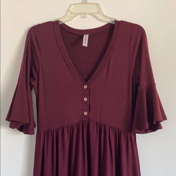 Wren and Ivory Maternity Maxi Dress S - Picture 2 of 4